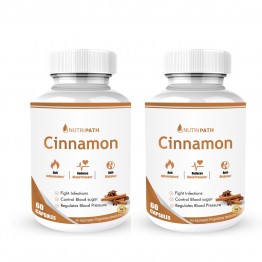 Nutripath Cinnamon Extract 20%- 2 Bottle 